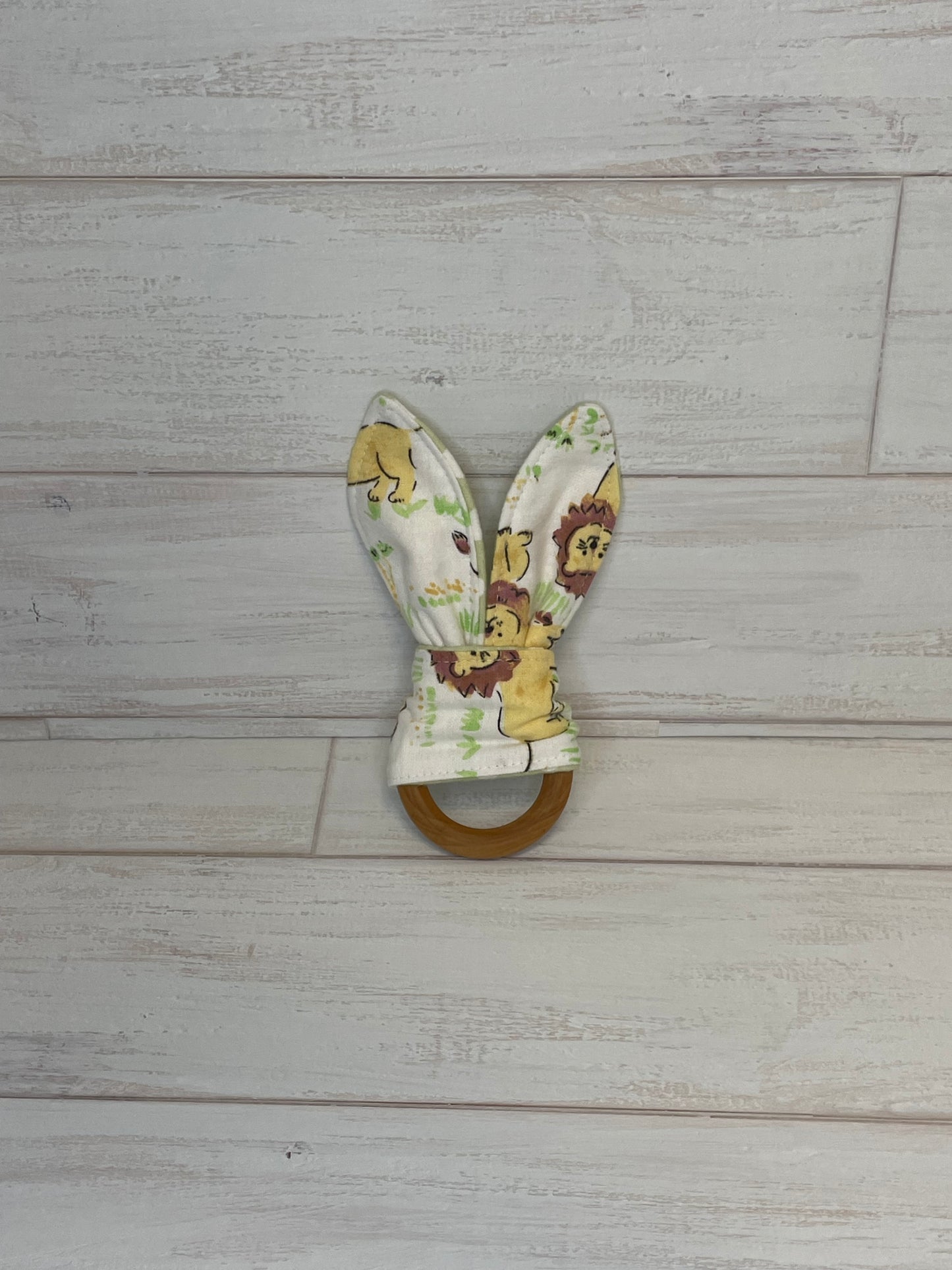 Safari Lion Themed 3 Piece Teether Tie Set