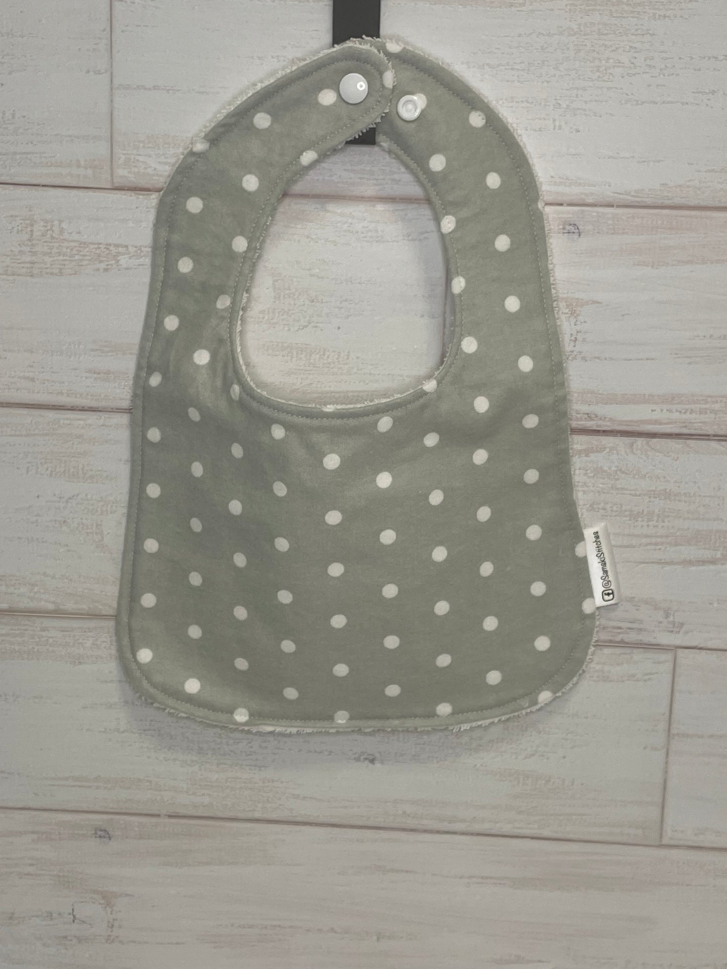 Tan and Grey Neutral Animals Themed Bibs