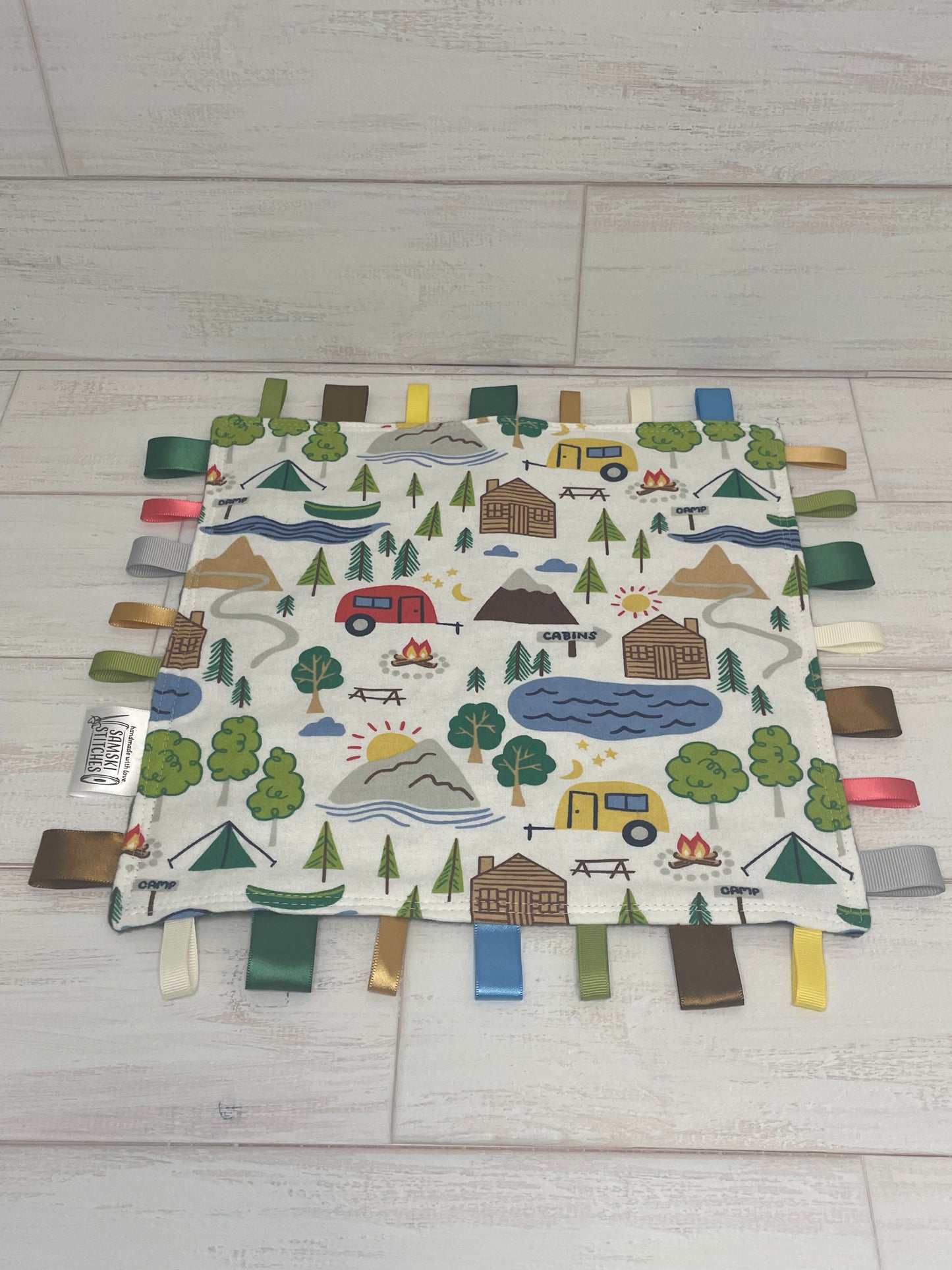 Camping Woodlands Sensory Taglet