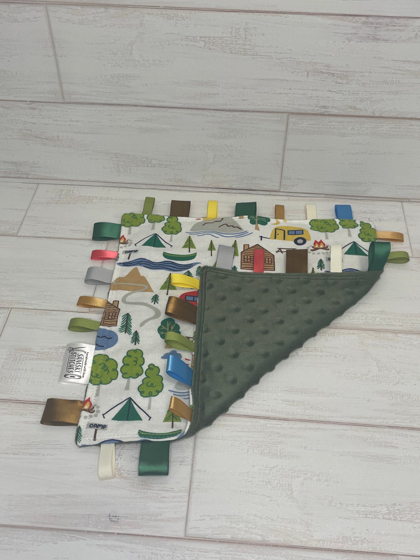 Camping Woodlands Sensory Taglet