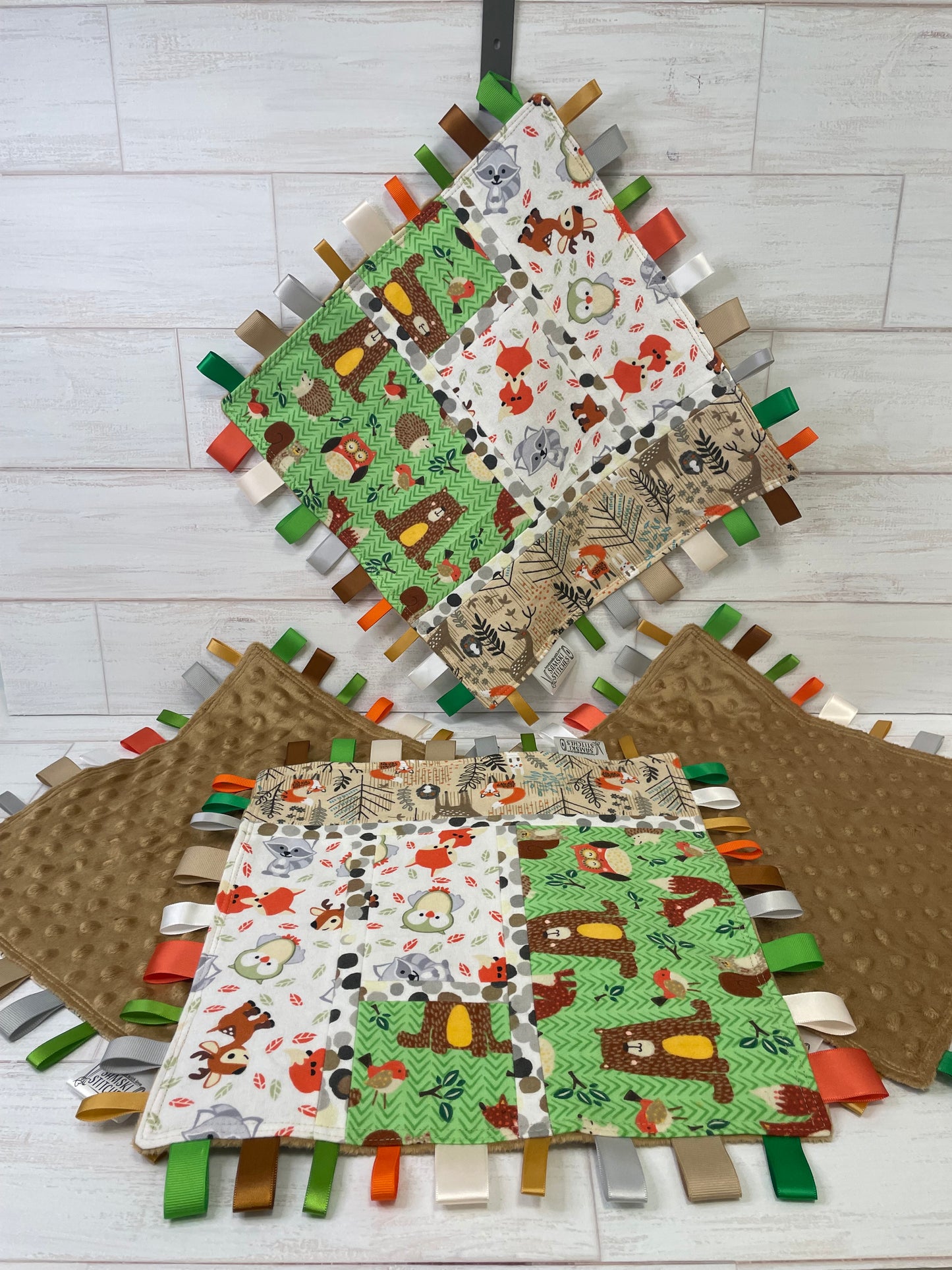 Multi-Woodlands Animals Sensory Taglet
