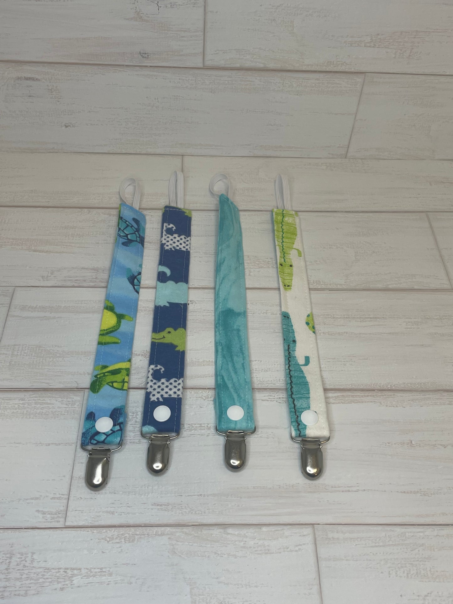 Aquatic Animals Themed Paci Clips Set and Singles