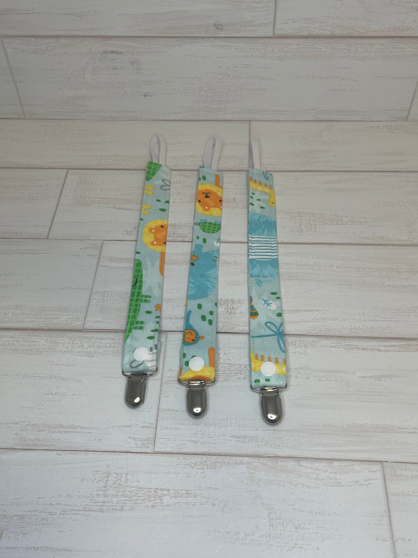 Safari Animal Themed Paci Clip