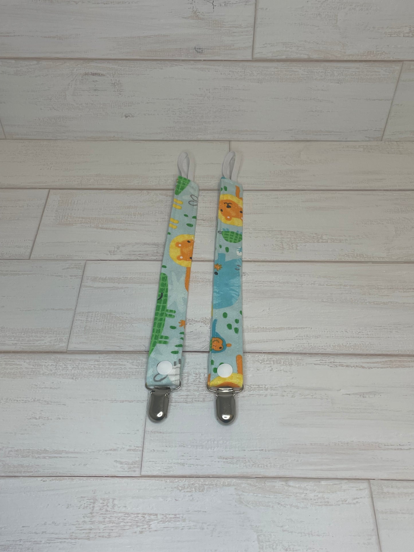 Safari Animal Themed Paci Clip