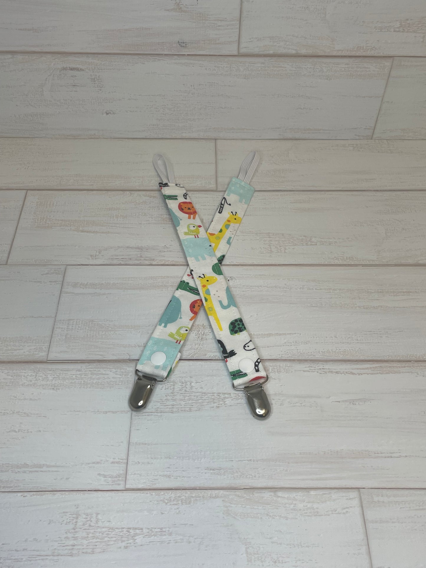 Safari Animal Themed Paci Clip