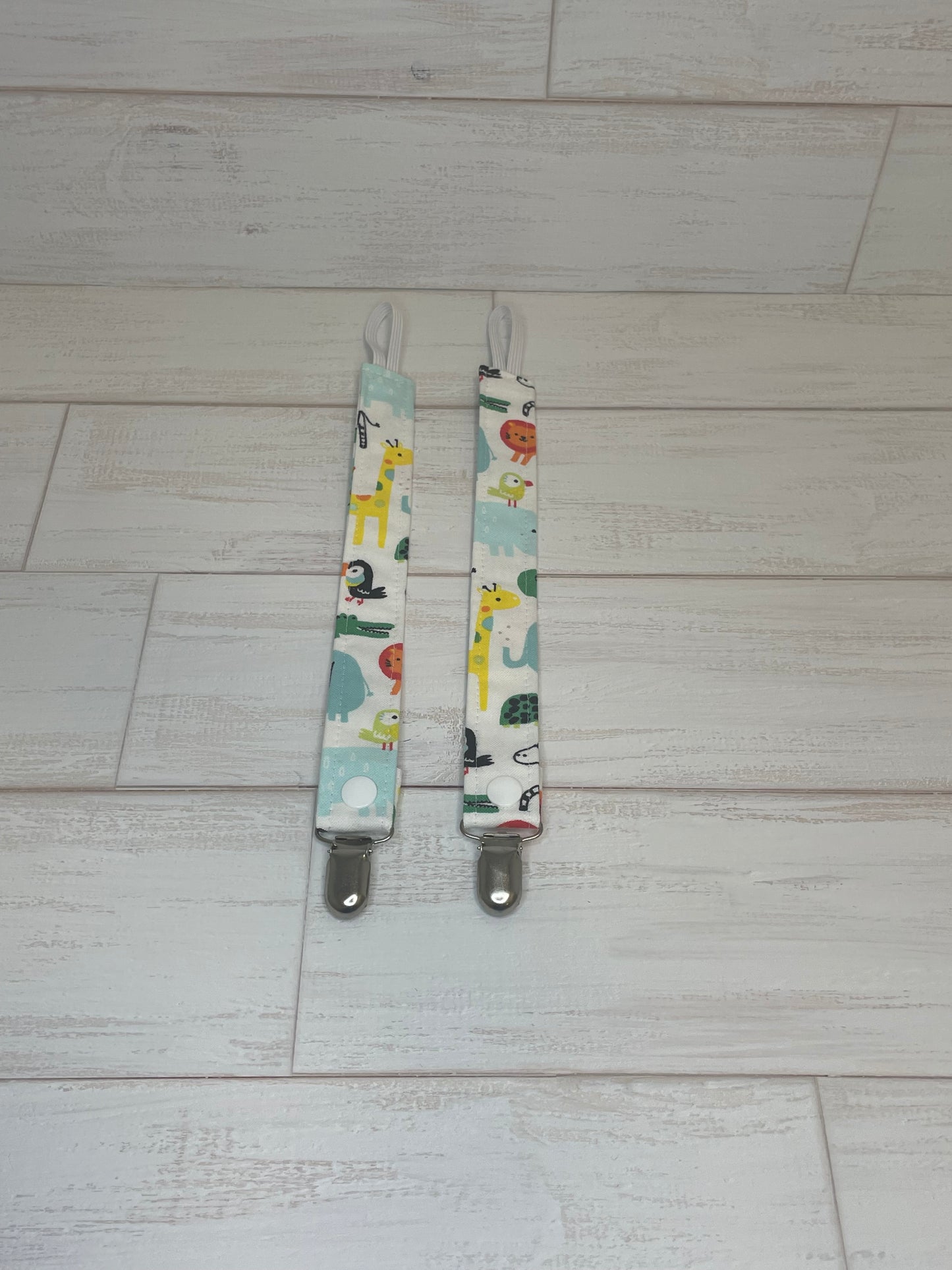 Safari Animal Themed Paci Clip