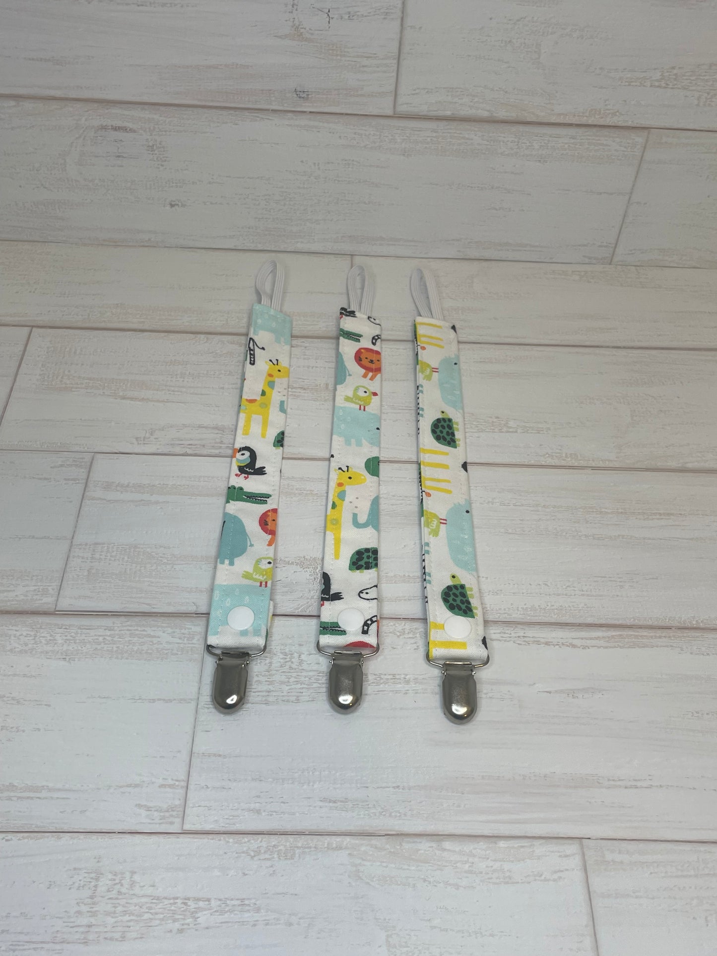 Safari Animal Themed Paci Clip