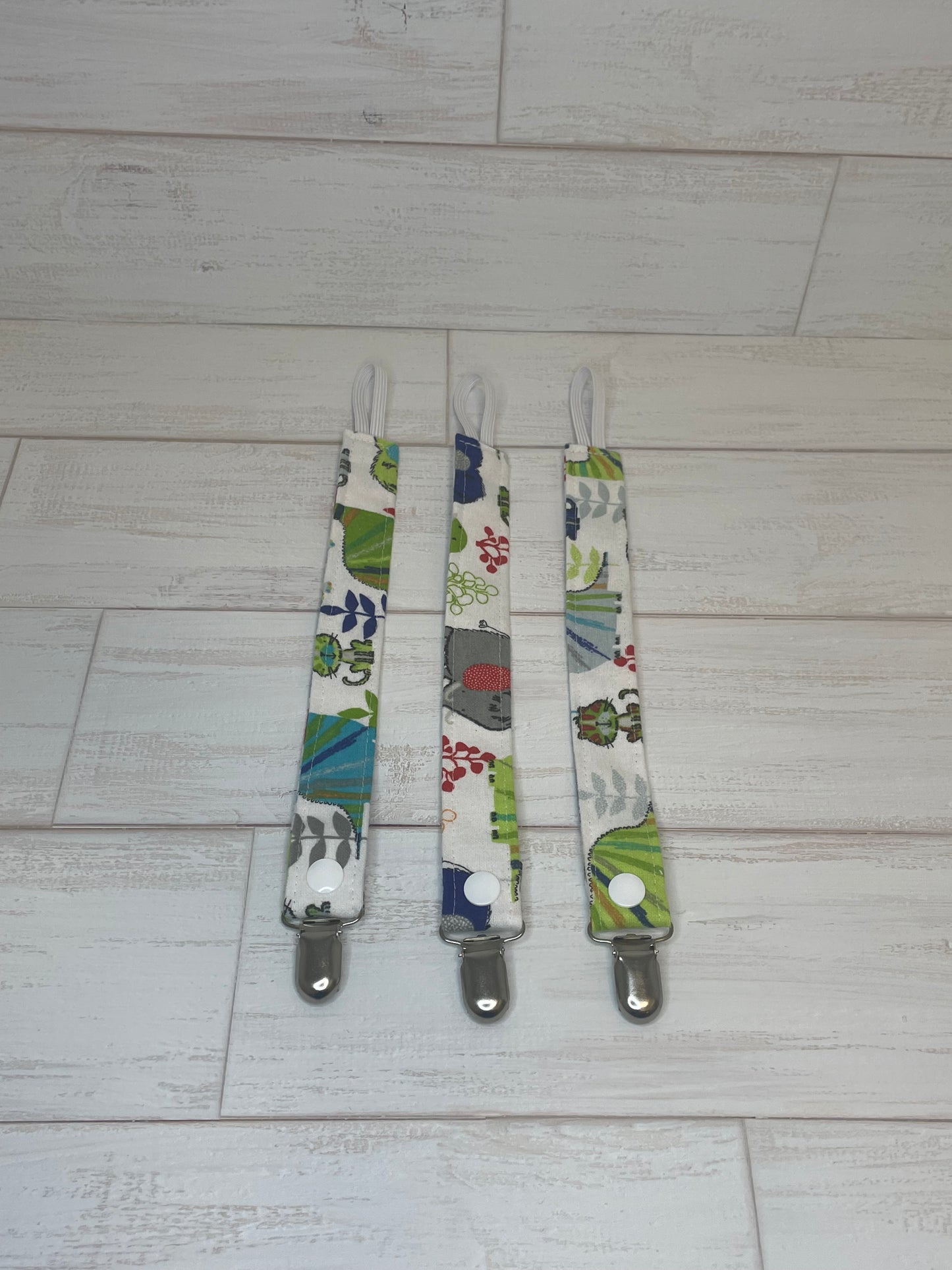 Prehistoric Animals Themed Paci Clip