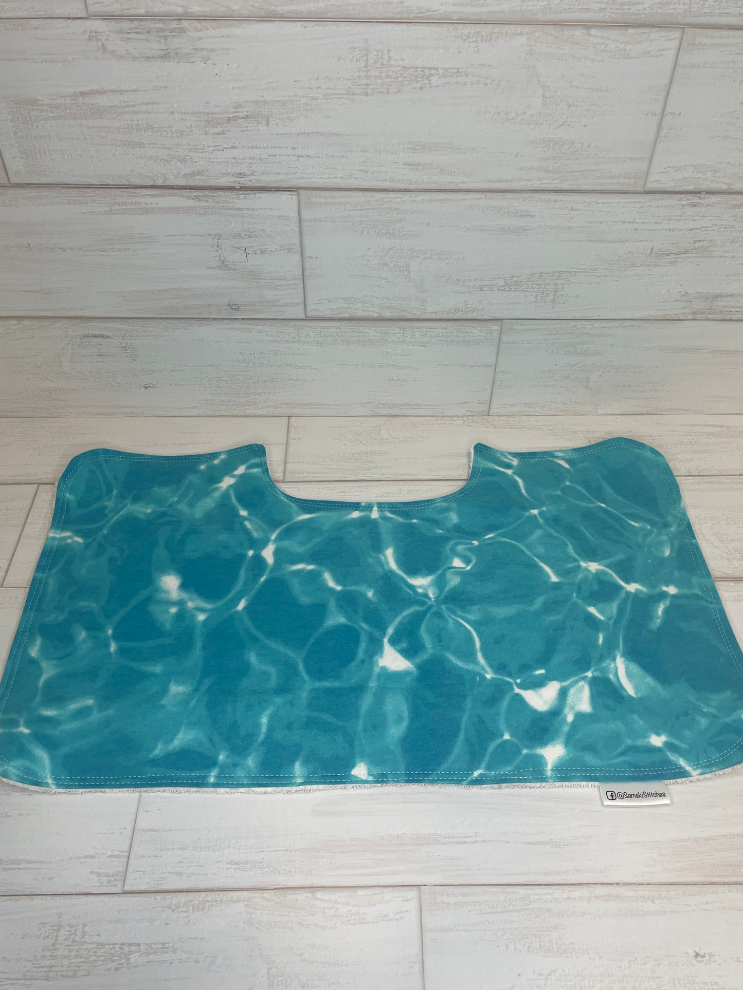 Blue Safari Themed Burp Cloths
