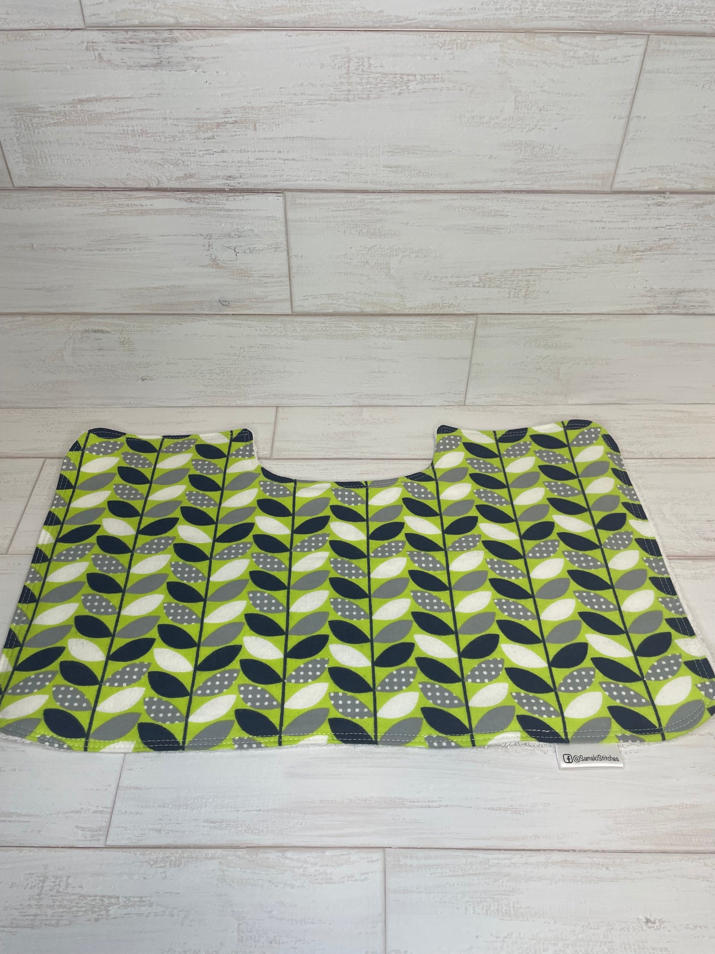 Abstract Boy Themed Burp Cloths
