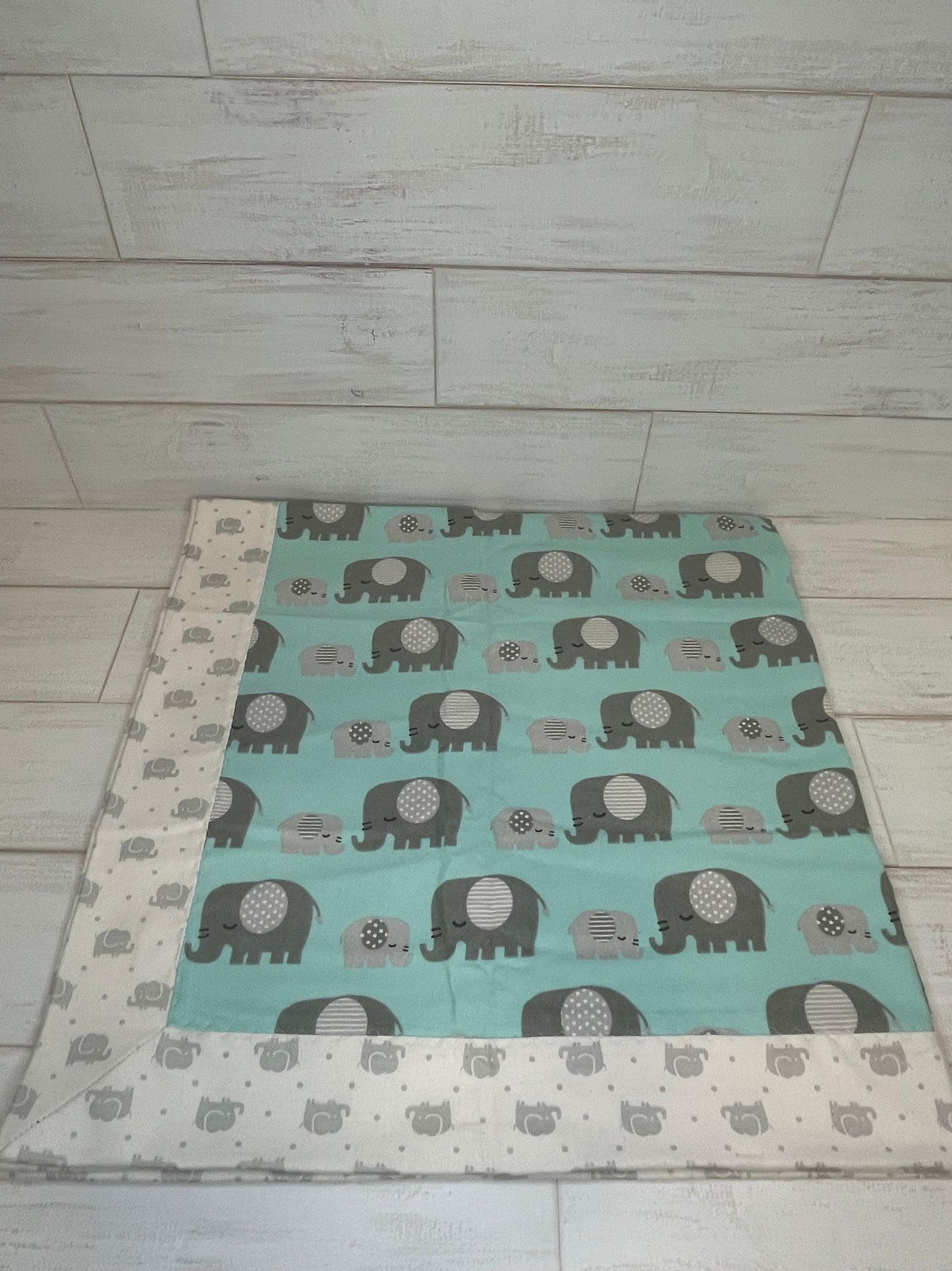 Elephants Swaddle Blanket