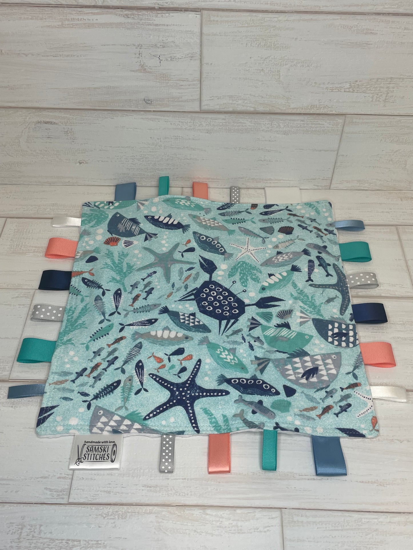 Aquatic Animals Taglet Matching Set of 2
