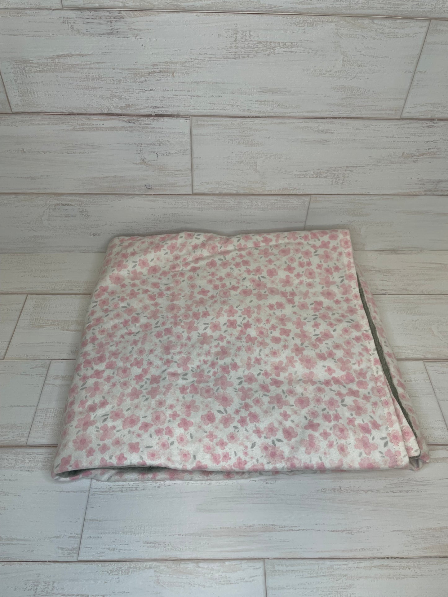 Floral Minky Blanket 40" x 48"
