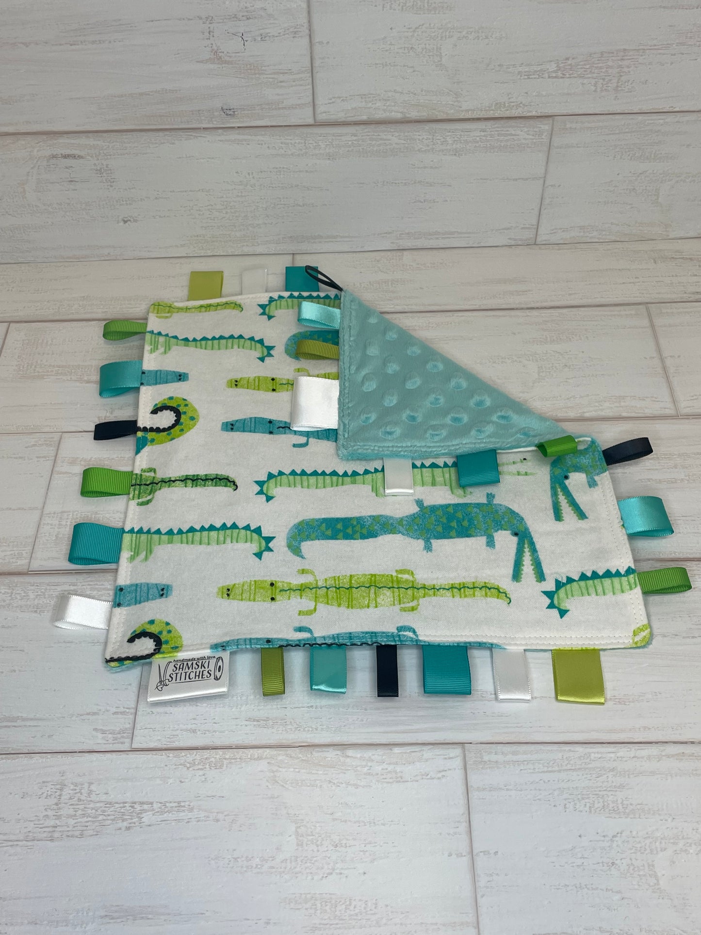 Cute Alligator Sensory Taglet