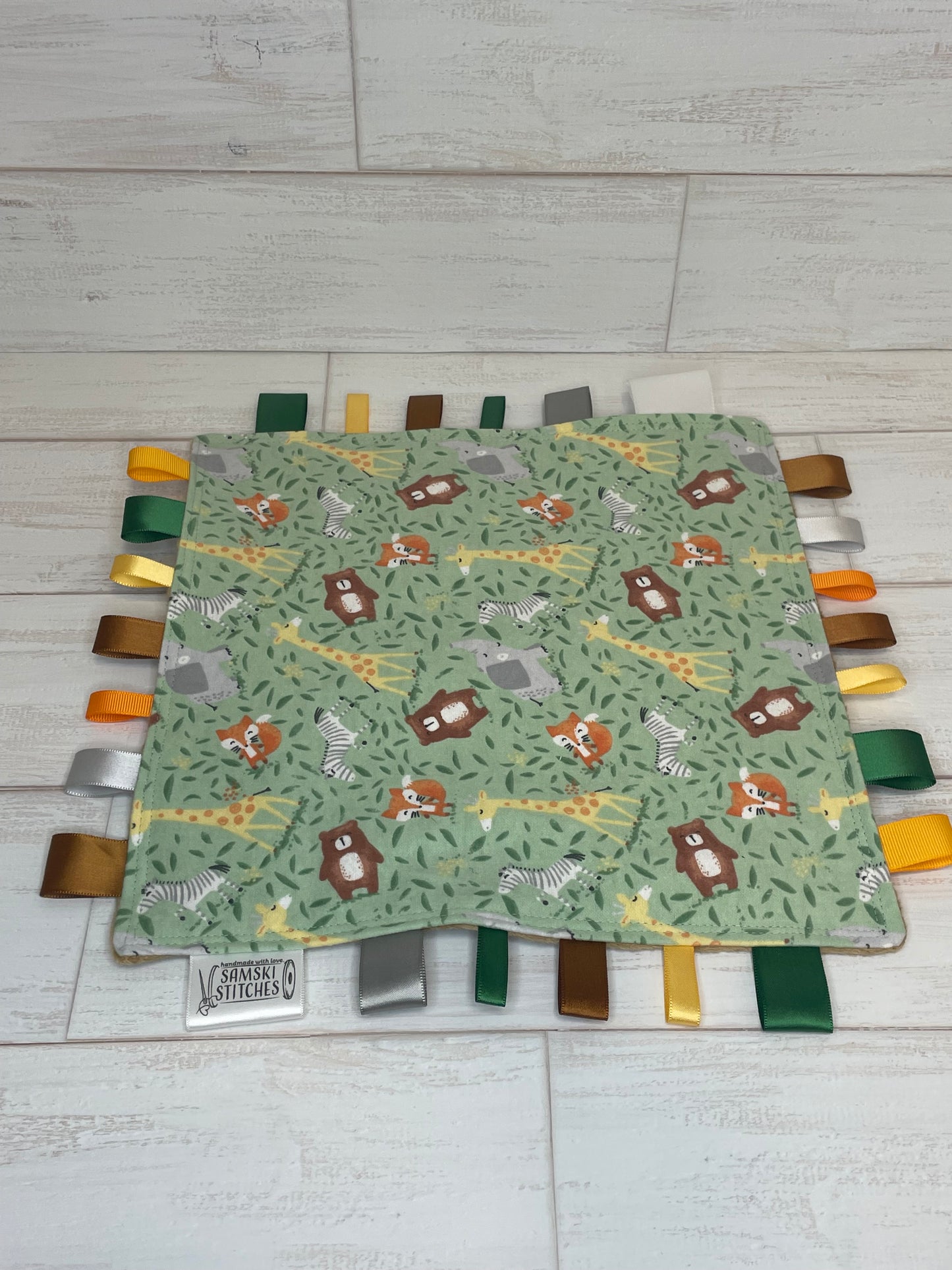 Safari Animals Sensory Taglet