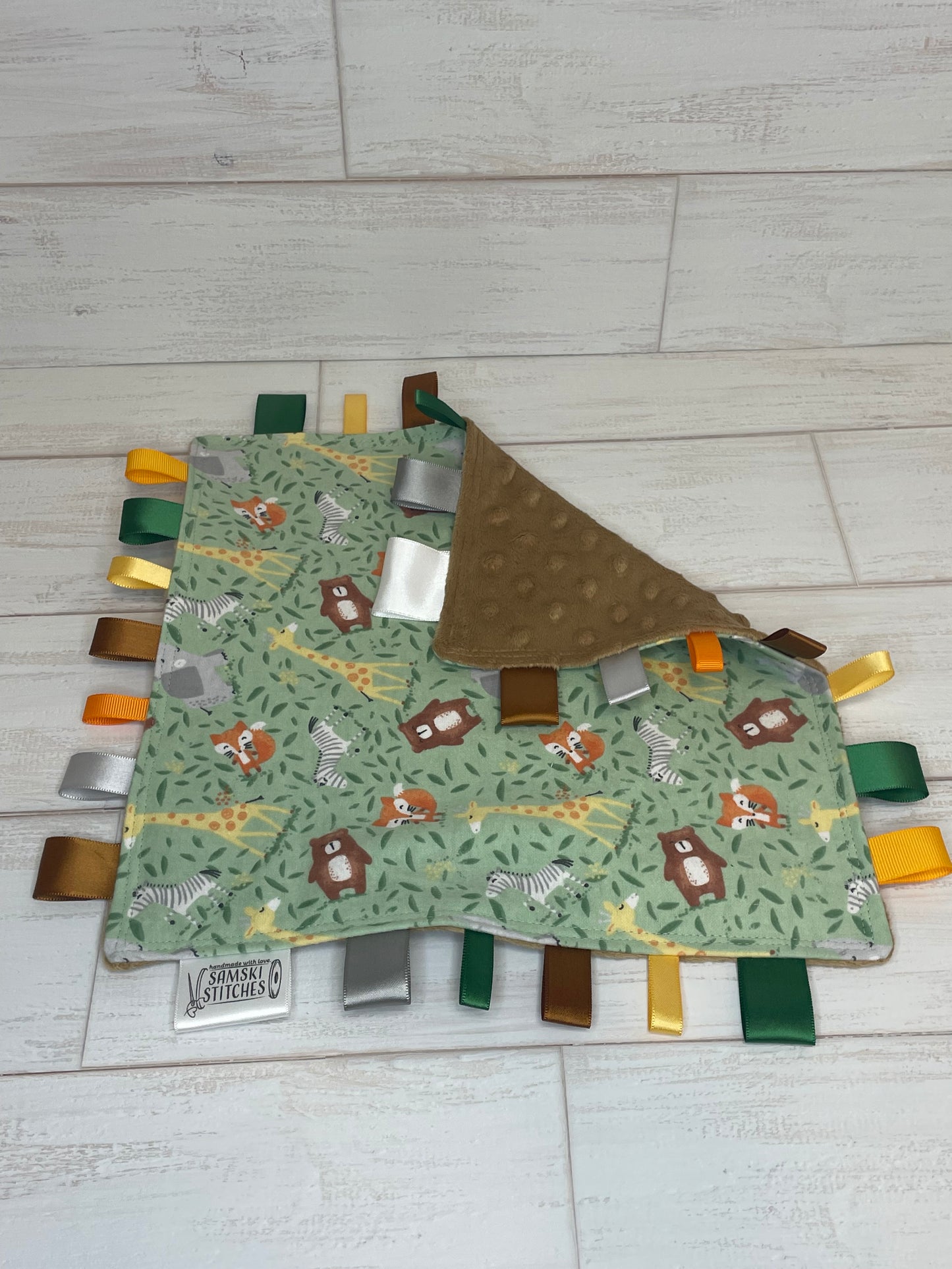 Safari Animals Sensory Taglet