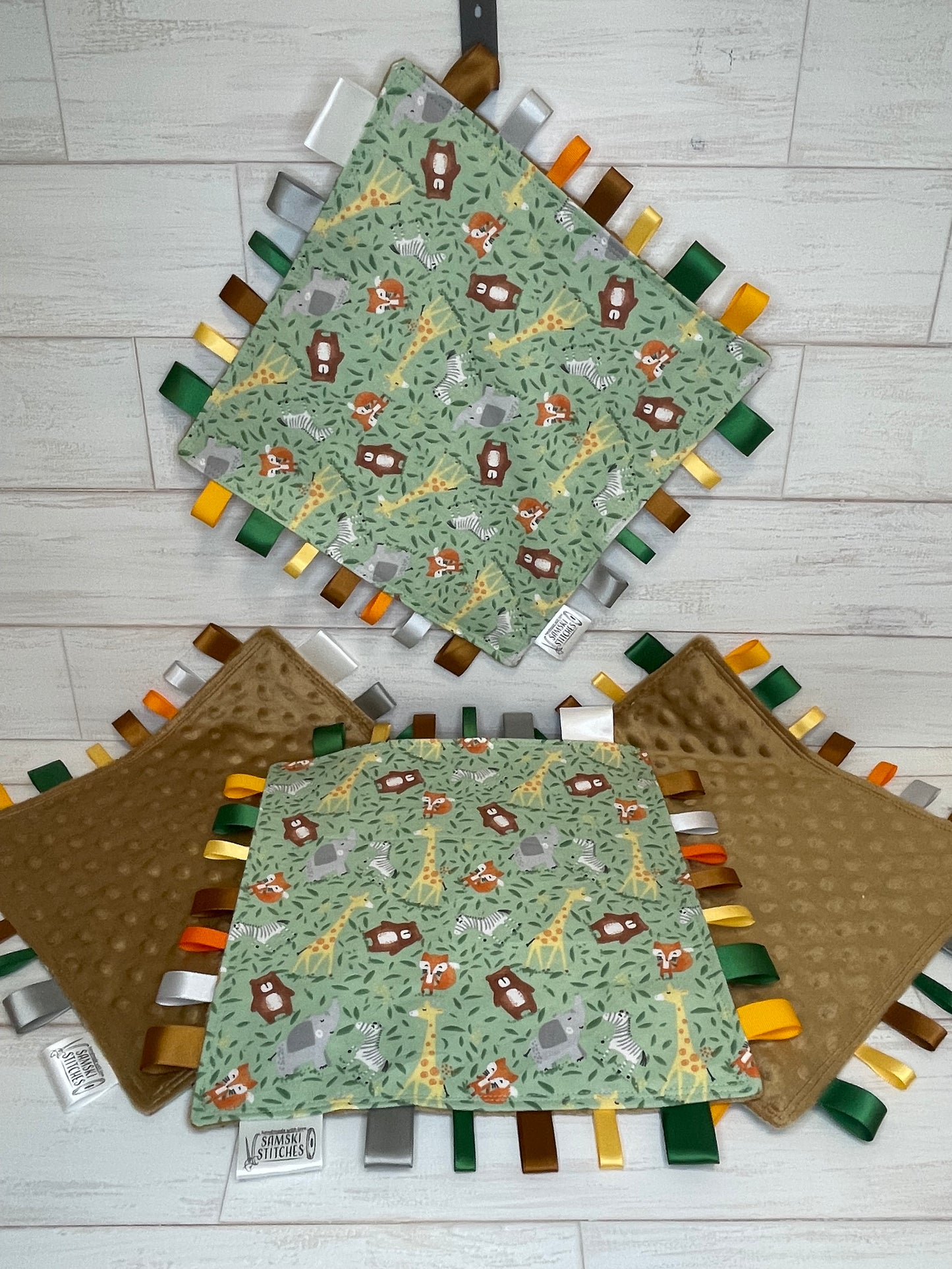 Safari Animals Sensory Taglet