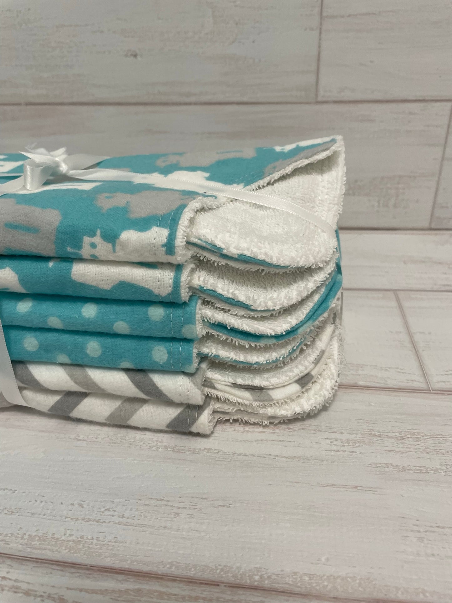Robot Burp Cloths