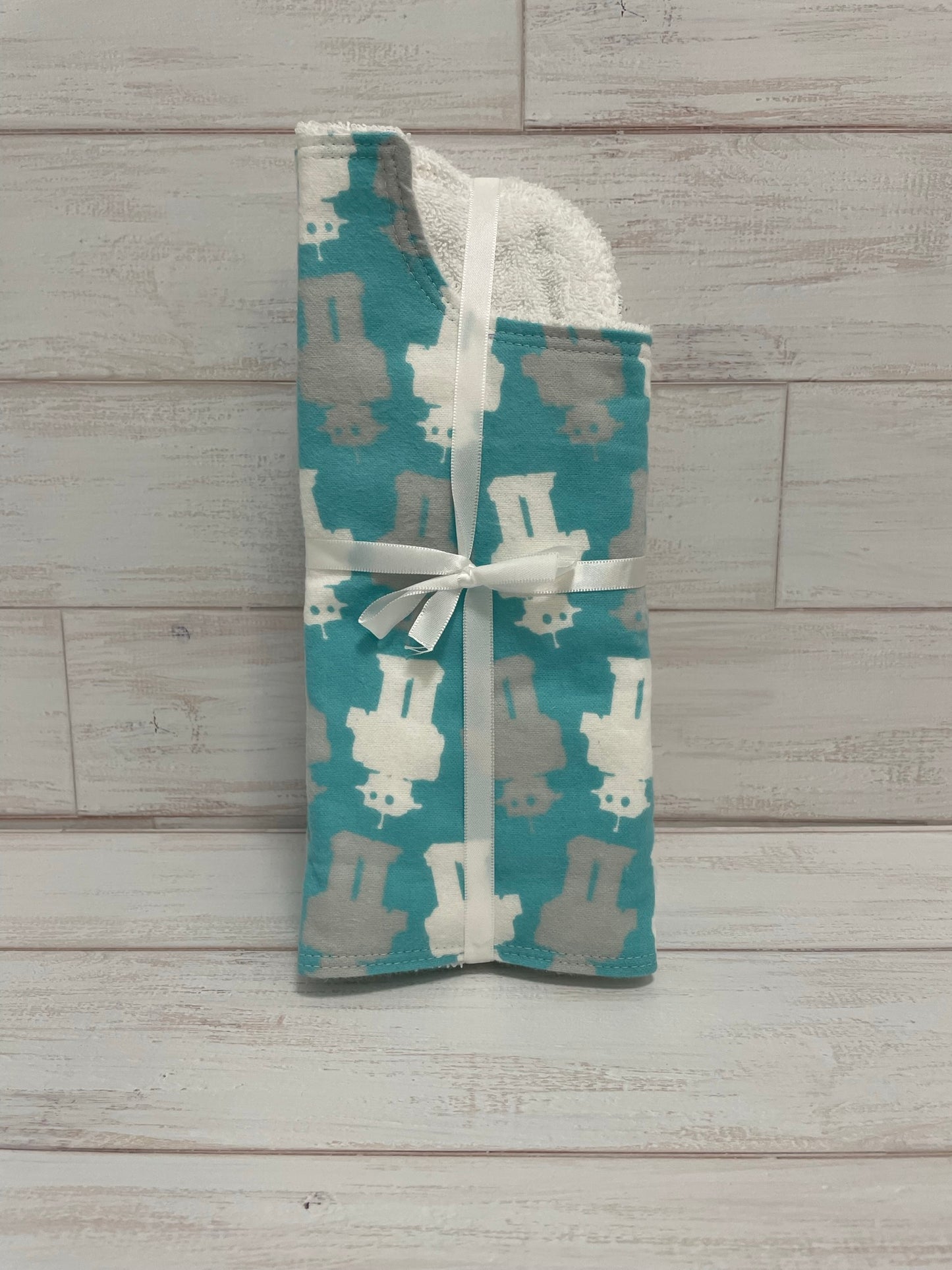 Robot Burp Cloths