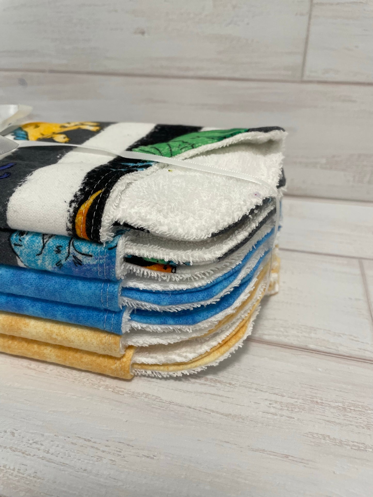 Dinosaur Themed Burp Cloths