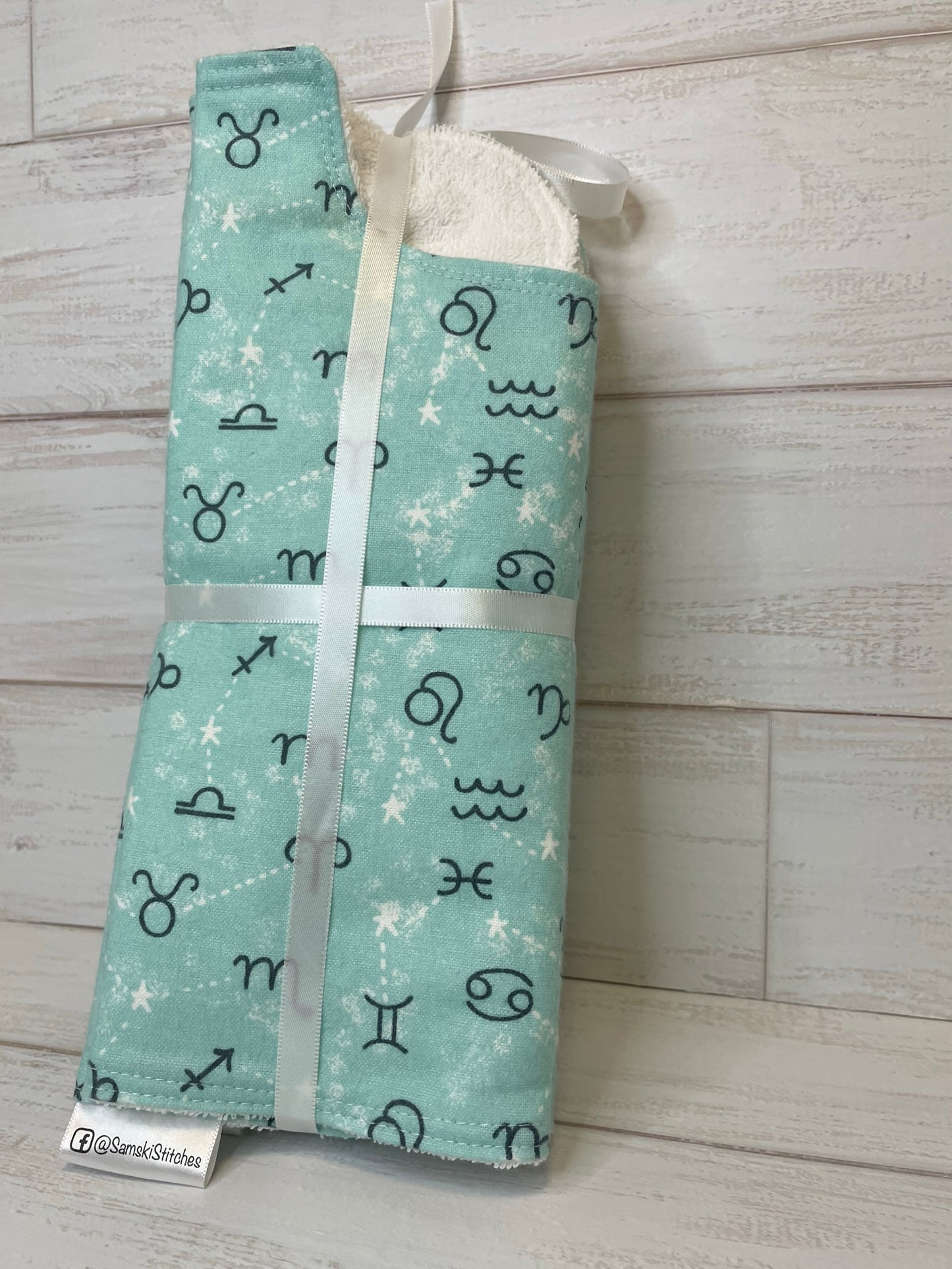 Zodiac & Astrology Burp Cloths