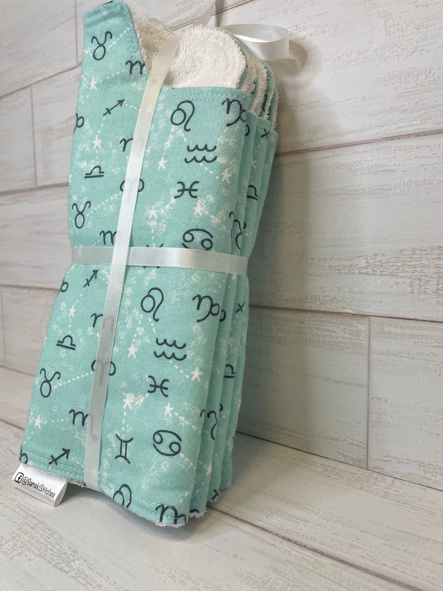 Zodiac & Astrology Burp Cloths