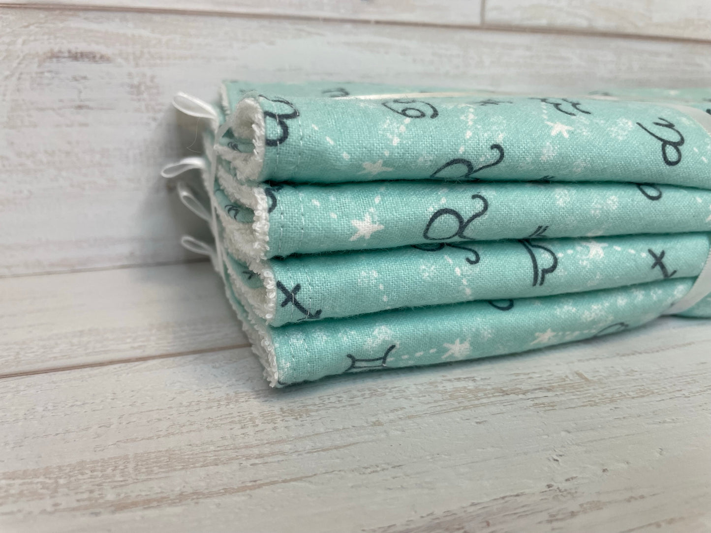 Zodiac & Astrology Burp Cloths