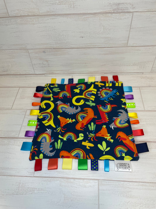 Rainbow Dino Sensory Taglet