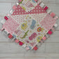 Animal on White with Dots Sensory Taglet