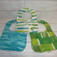Alligator Coordinating Themed Bibs