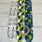 Abstract Leaves and Arrows Themed 3 Piece Teether Tie Set