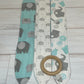 Cute Elephant Themed 3 Piece Teether Tie Set
