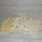 Giraffe Themed Burp Cloths