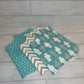 Robot Burp Cloths