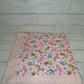 Dinosaurs on Pink with Stars Swaddle Blanket