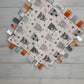 Monochrome Bear & Orange Taglet