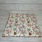 Floral Rabbits Minky Blanket 32" x 40"