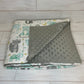 Cute Animals Minky Blanket 42" x 46"