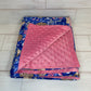 Hedgehog Adventure Minky Blanket 41" x 46"