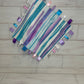 Purple, Pink and Blue Tie-die Taglet