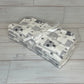 Monochrome Bear Burp Cloths