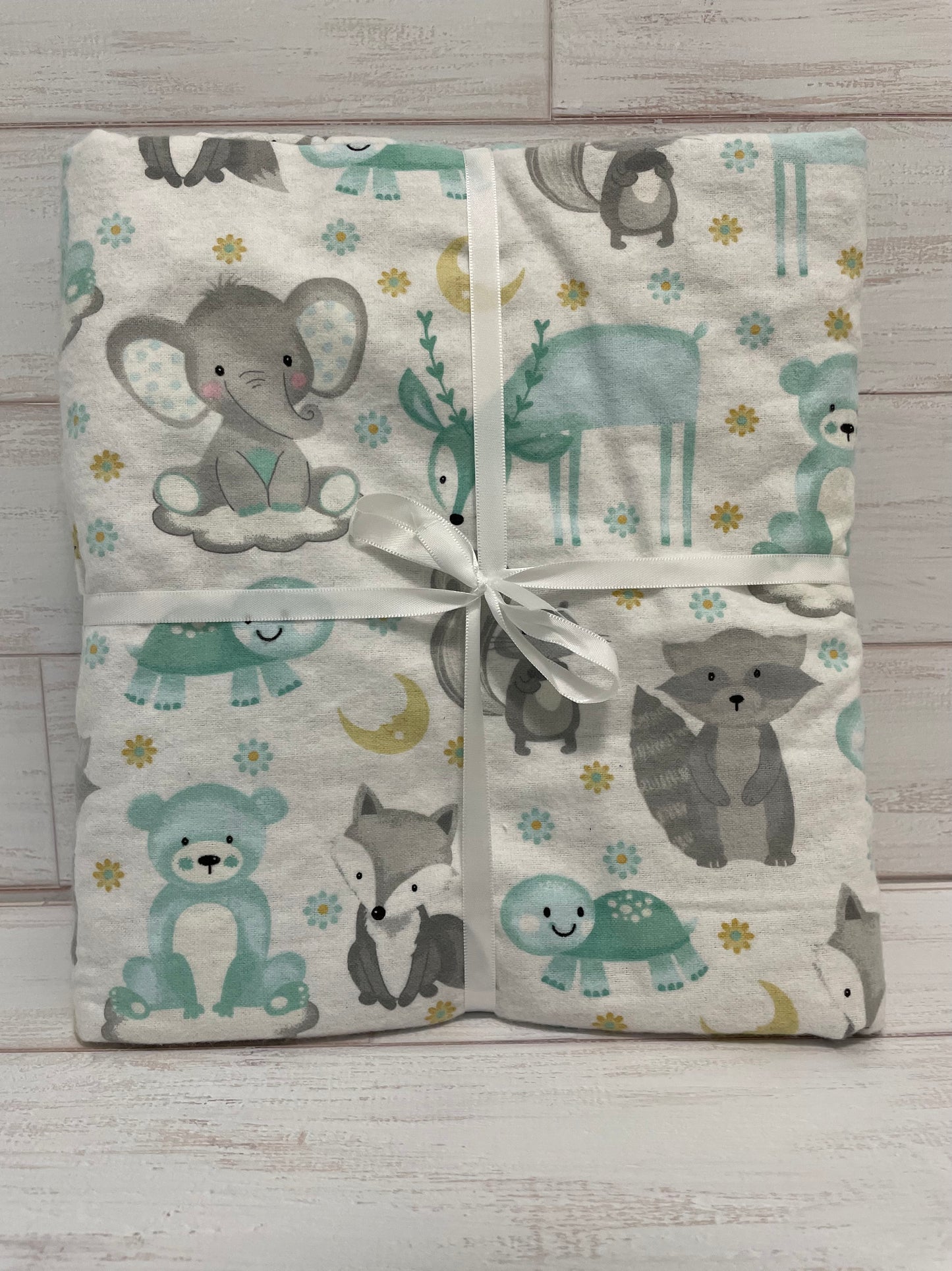 Cute Animals Minky Blanket 42" x 46"