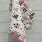 Monochrome Bear & Pink Taglet