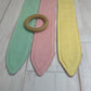 Pastel Unicorn Dreams 3 Piece Teether Tie Set